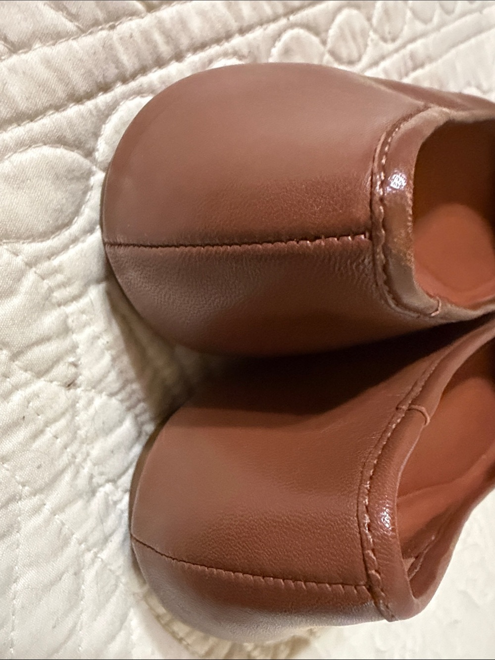 Coach Brown Tassel Ballet Flats - Picture 2 of 7